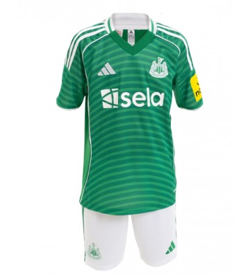 Newcastle United Joe Willock #28 Udebanetrøje Børn 2025-26 Kortærmet (+ Korte bukser)
